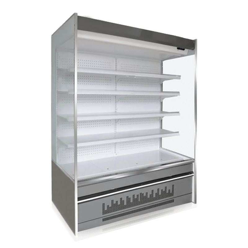 Supermarket Air Curtain Merchandiser (All-In-One) Oikea kulma