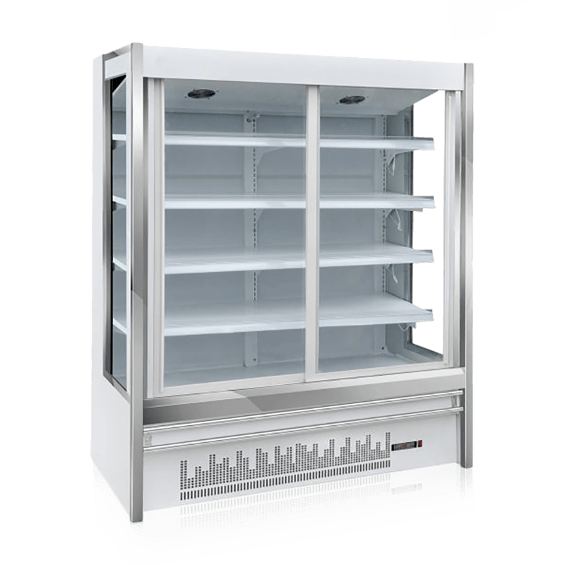 Hedelmien ja vihannesten monikerroksinen jäähdytin Hedelmien ja vihannesten monikerroksinen jäähdytin