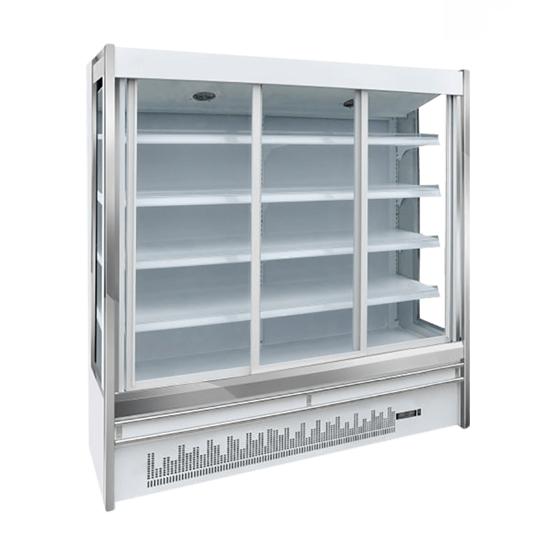 Hedelmien ja vihannesten monikerroksinen jäähdytin Hedelmien ja vihannesten monikerroksinen jäähdytin