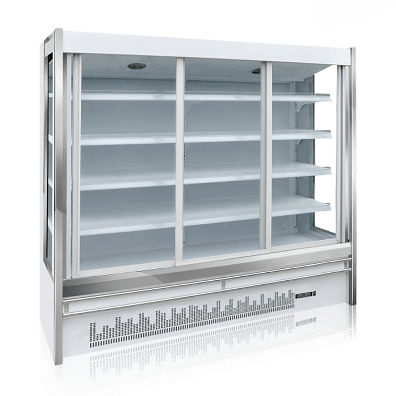 Hedelmien ja vihannesten monikerroksinen jäähdytin Hedelmien ja vihannesten monikerroksinen jäähdytin