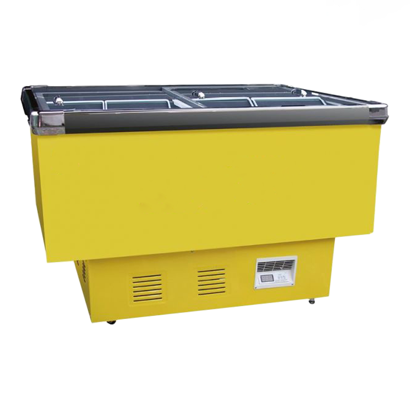 Tasapohjaiset jäähdytetyt saarivitriinit Tasapohjaiset jäähdytetyt saarivitriinit